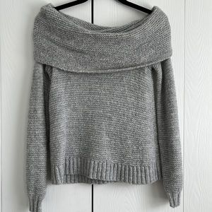 Off the shoulder sweater